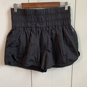 Free People FP Movement The Way Home Shorts Black‎ Size Large